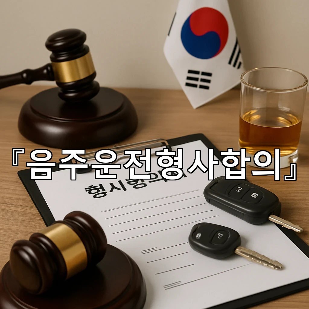 음주운전형사합의 마음이 급할수록 놓치기 쉬운 확인 항목과 마감