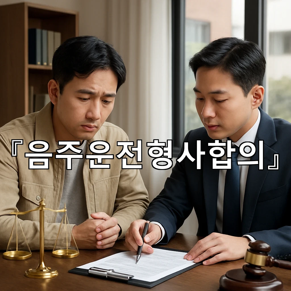 음주운전형사합의 접점이 달라지는 시점과 말의 무게를 살피는 법