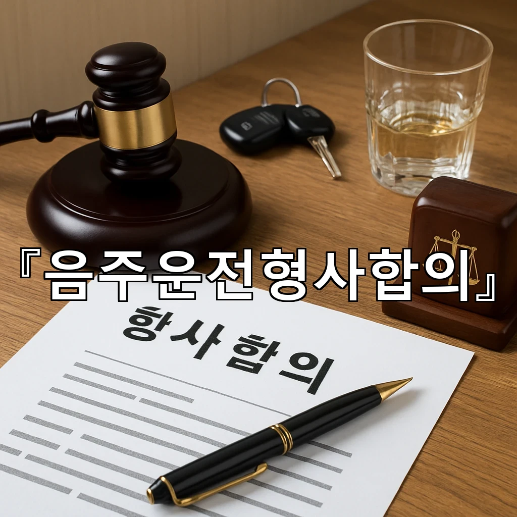 음주운전형사합의 분주한 밤에도 놓치지 않는 정리의 시작점