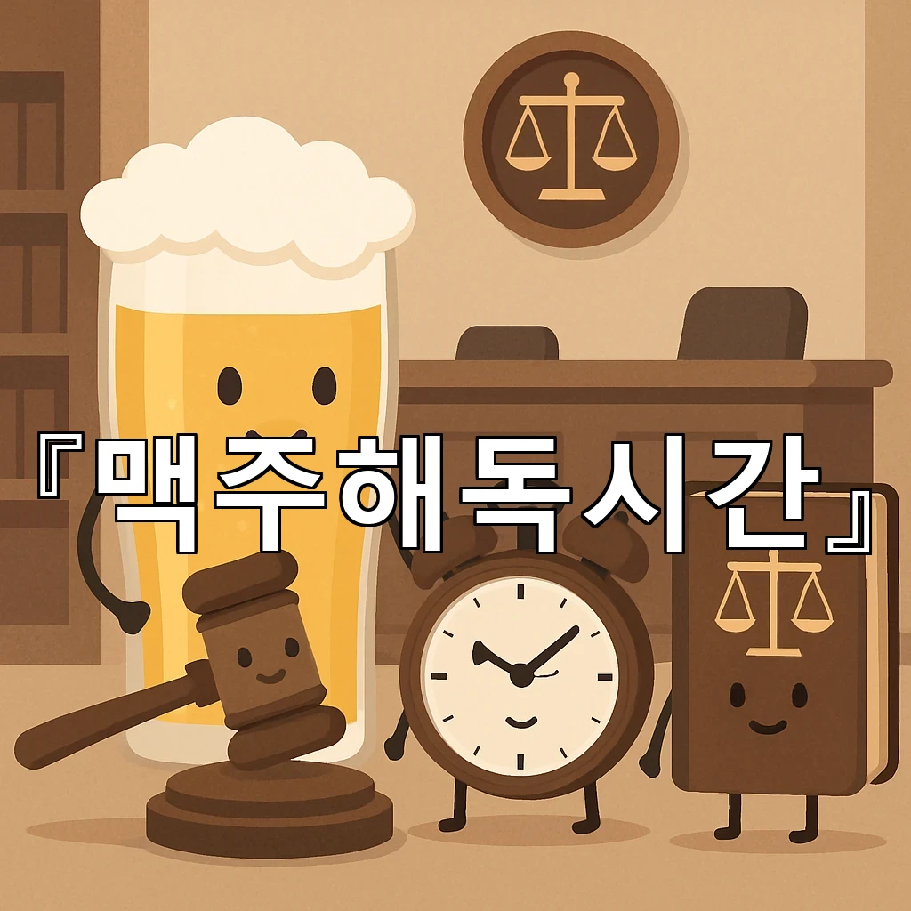 맥주해독시간 소화 리듬을 살펴보는 아침 체크 포인트 정리
