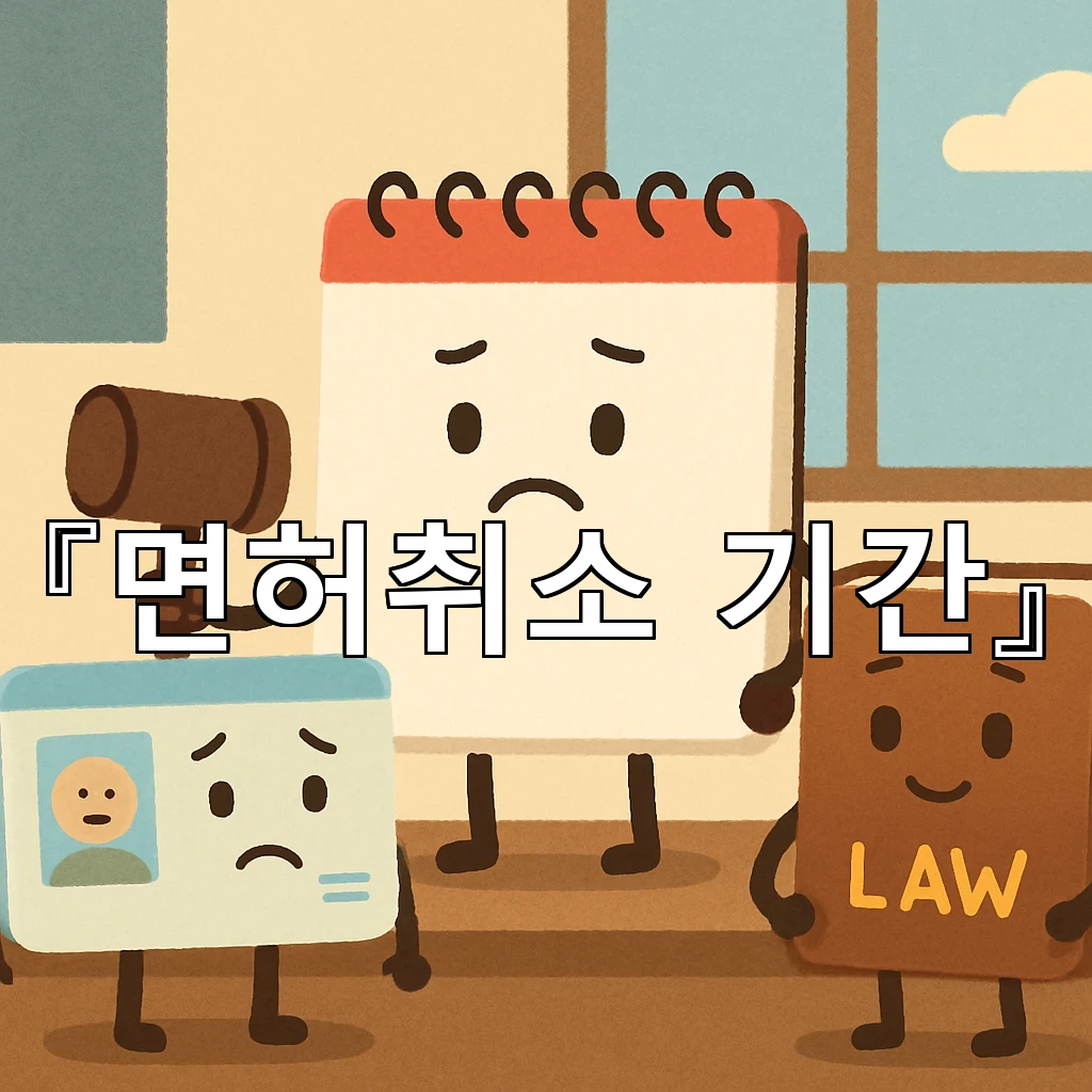 면허취소기간 중 놓치기 쉬운 생활 변화와 대응 흐름 안내