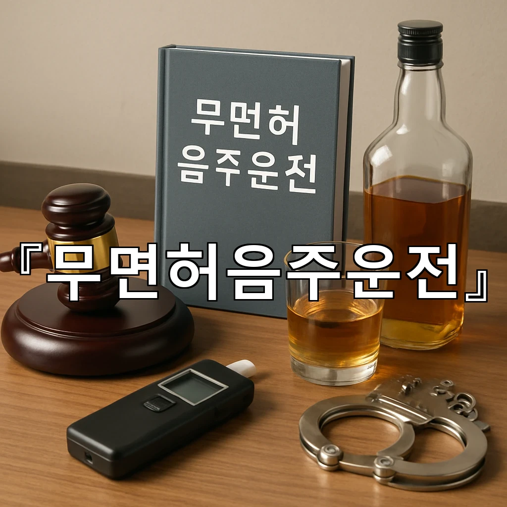 무면허음주운전 이후 제출할 자료를 묶어두는 아침 준비법