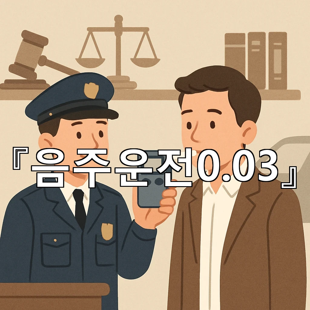 음주운전0.03 측정 뒤 바로 확인할 기록 정리와 다음 절차