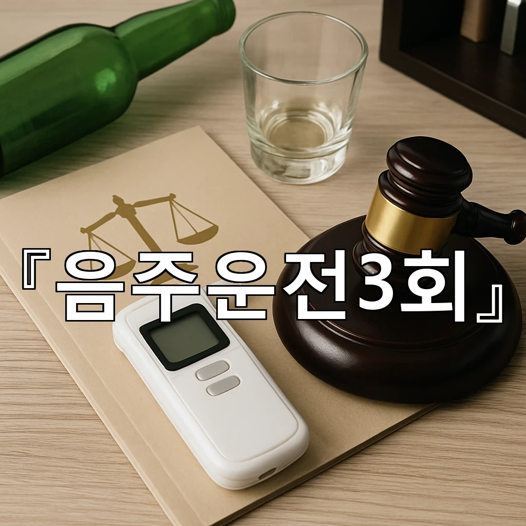 음주운전3회 뒤에 보이는 기록 정리와 마음가짐을 다듬는 길잡이