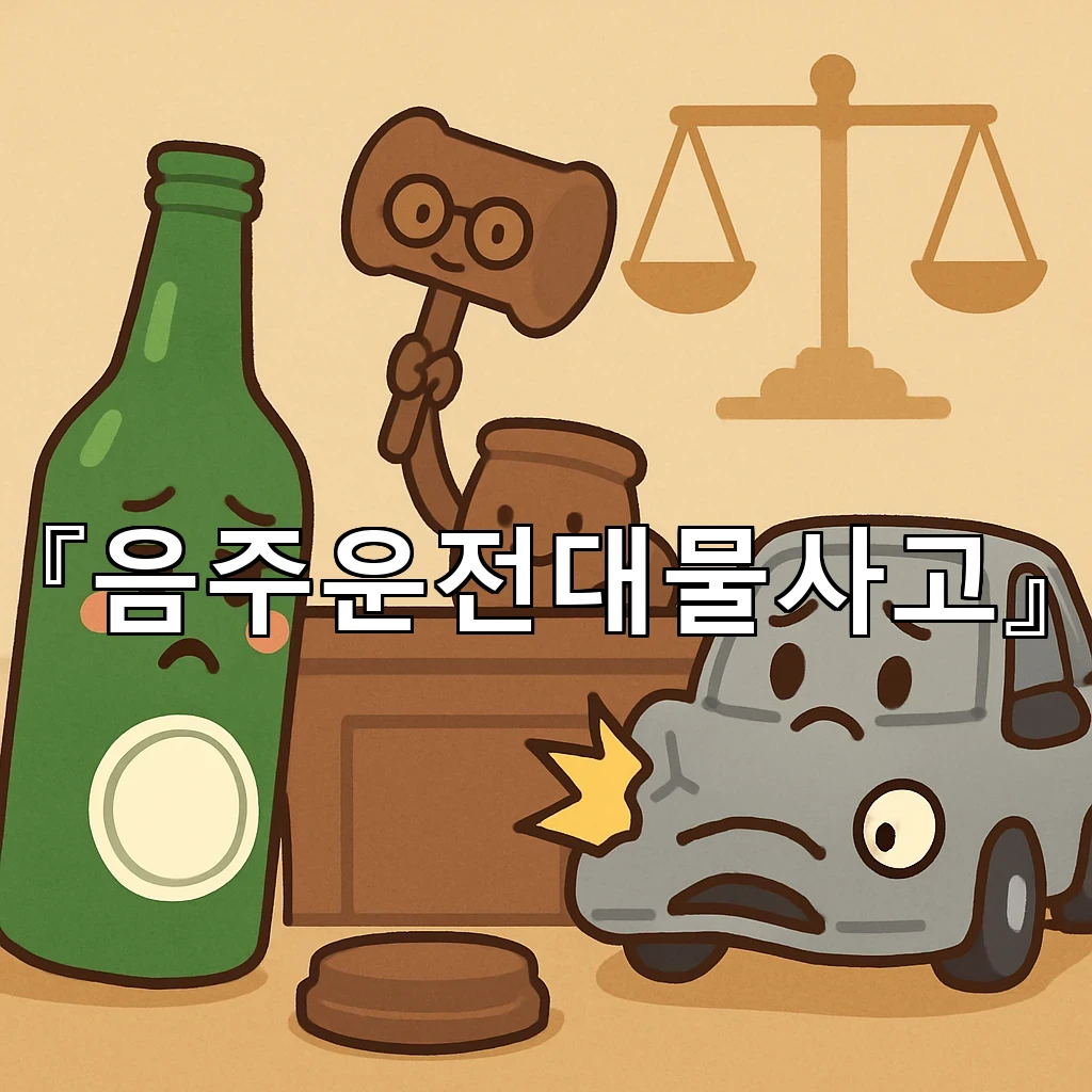 음주운전대물사고 수리 전 확인하면 좋은 견적 비교의 기본 흐름
