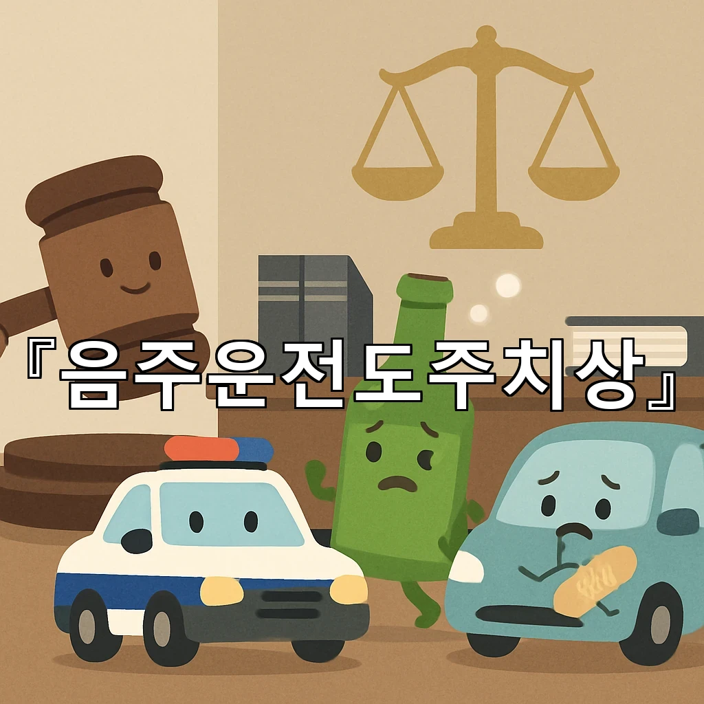 음주운전도주치상 사건 흐름을 따라가며 살피는 핵심 쟁점 정리