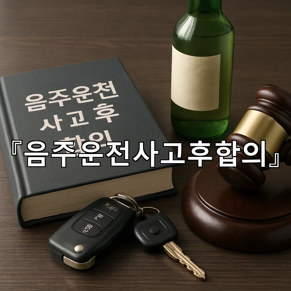 음주운전사고후합의 이틀째 마음이 흔들릴 때 확인할 현실의 기준