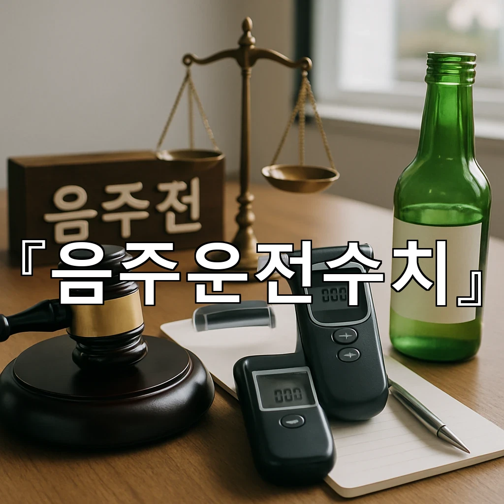 음주운전수치 확인 뒤 흔들리지 않게 잡는 이동 계획의 틀