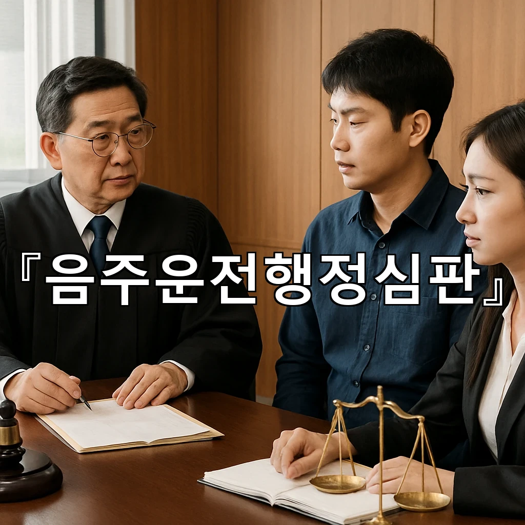 음주운전행정심판 서운한 마음을 가라앉히는 기록 정돈의 첫걸음
