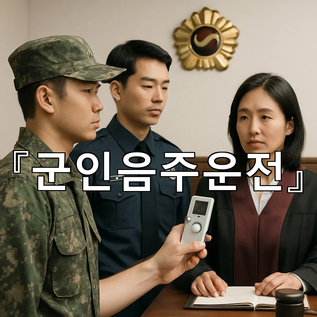 군인음주운전 사실 확인 뒤 혼란을 줄이는 초반 대응 방식