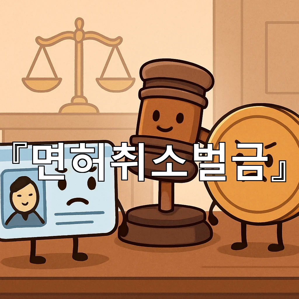 면허취소벌금 숫자보다 먼저 살피는 기록 정리의 기본 값