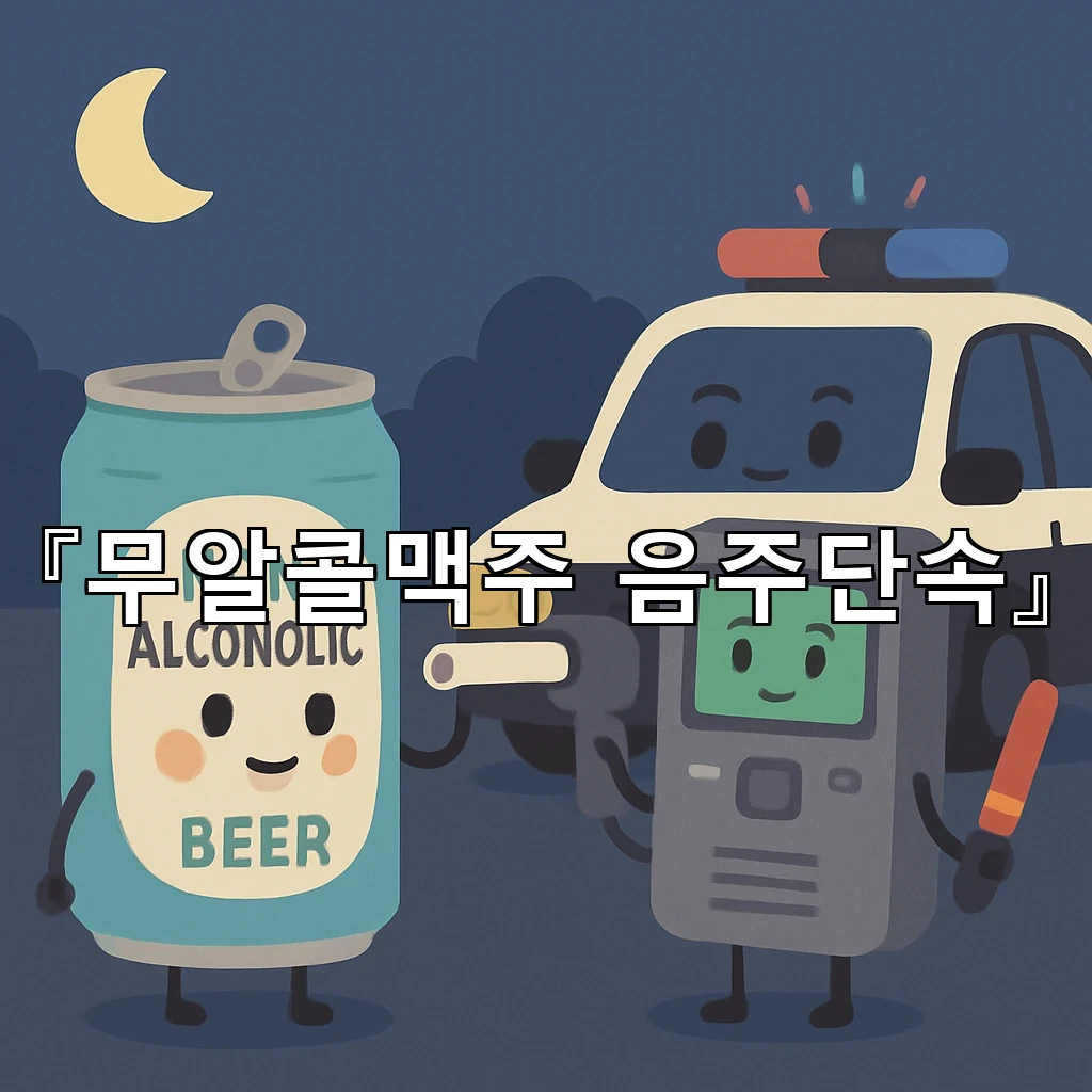 무알콜맥주음주단속 전날 밤 냉장고 앞에서 떠올릴 장면들