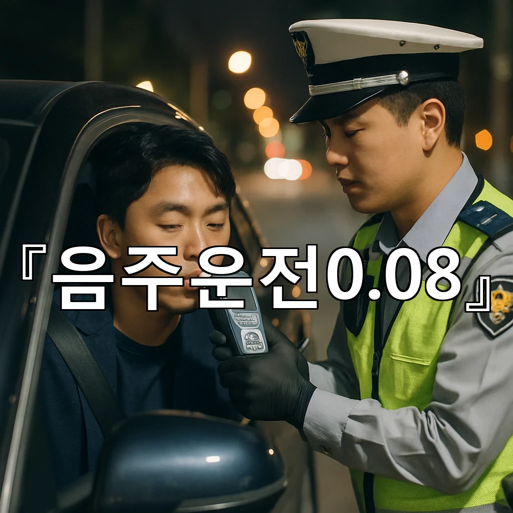 음주운전0.08 기준을 넘은 날 확인할 자료와 정리 순서
