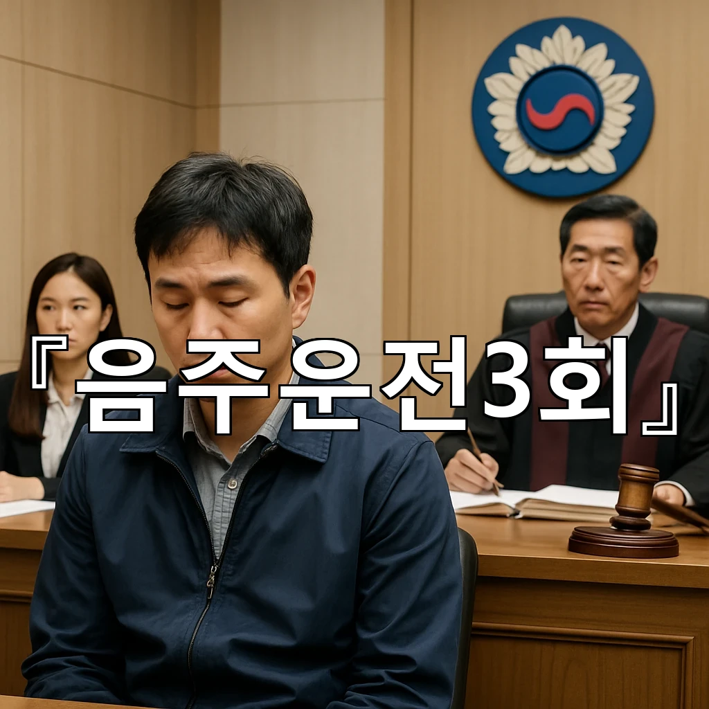 음주운전3회 반복 상황에서 서류 흐름을 다시 잡는 실전 안내서