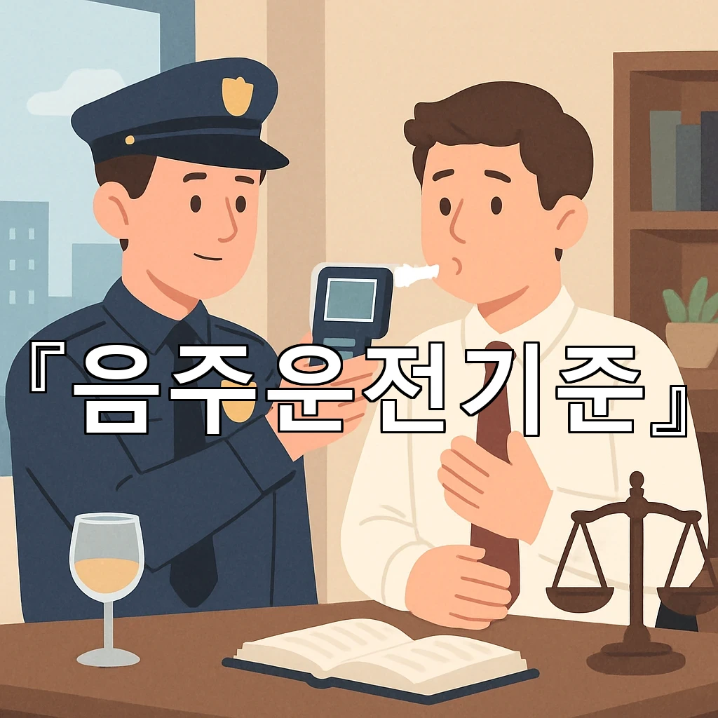 음주운전기준 면허보다 먼저 돌아봐야 할 출발 전 징후들
