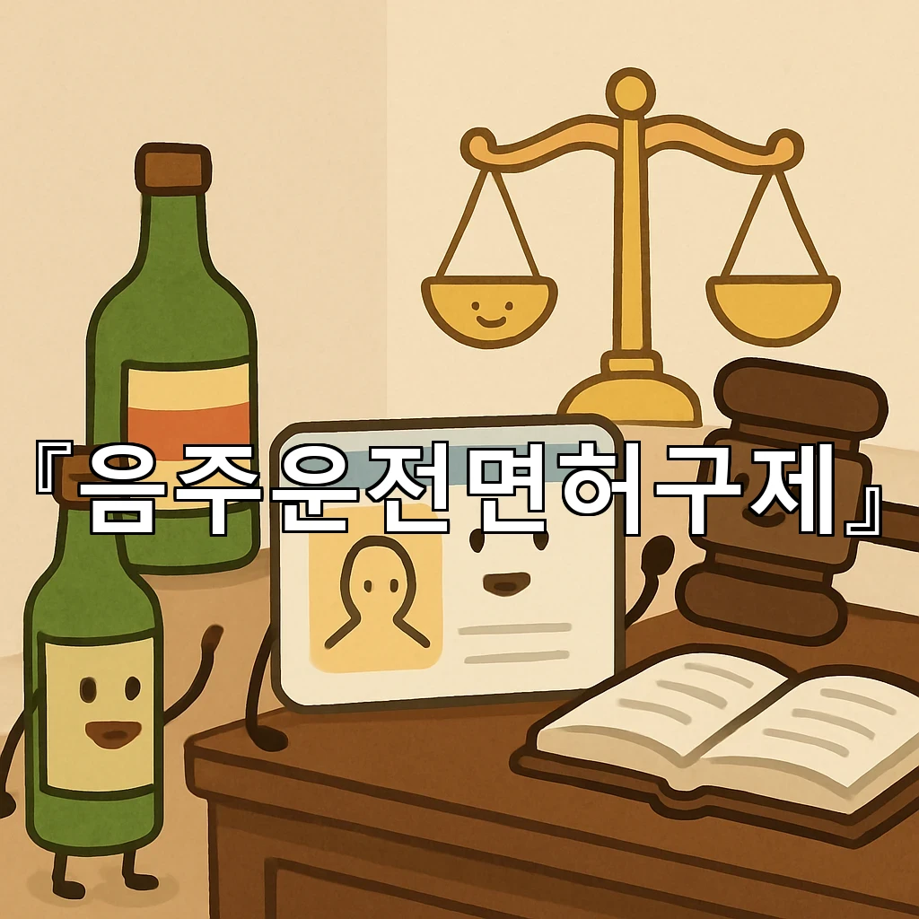 음주운전면허구제 서류의 빈칸을 메우는 생활 증거 수집의 기준