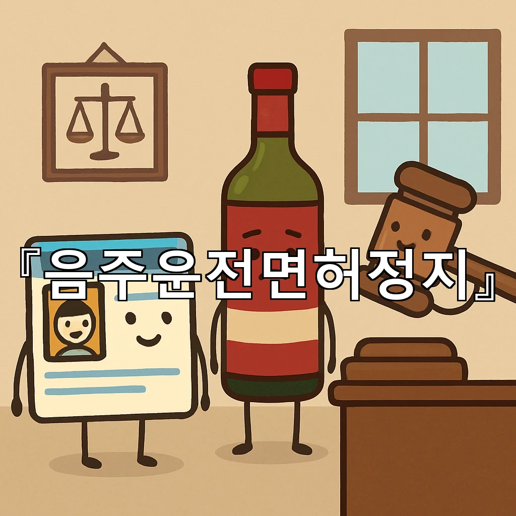 음주운전면허정지 뒤 달력을 다시 짜며 움직임을 바꾸는 방법