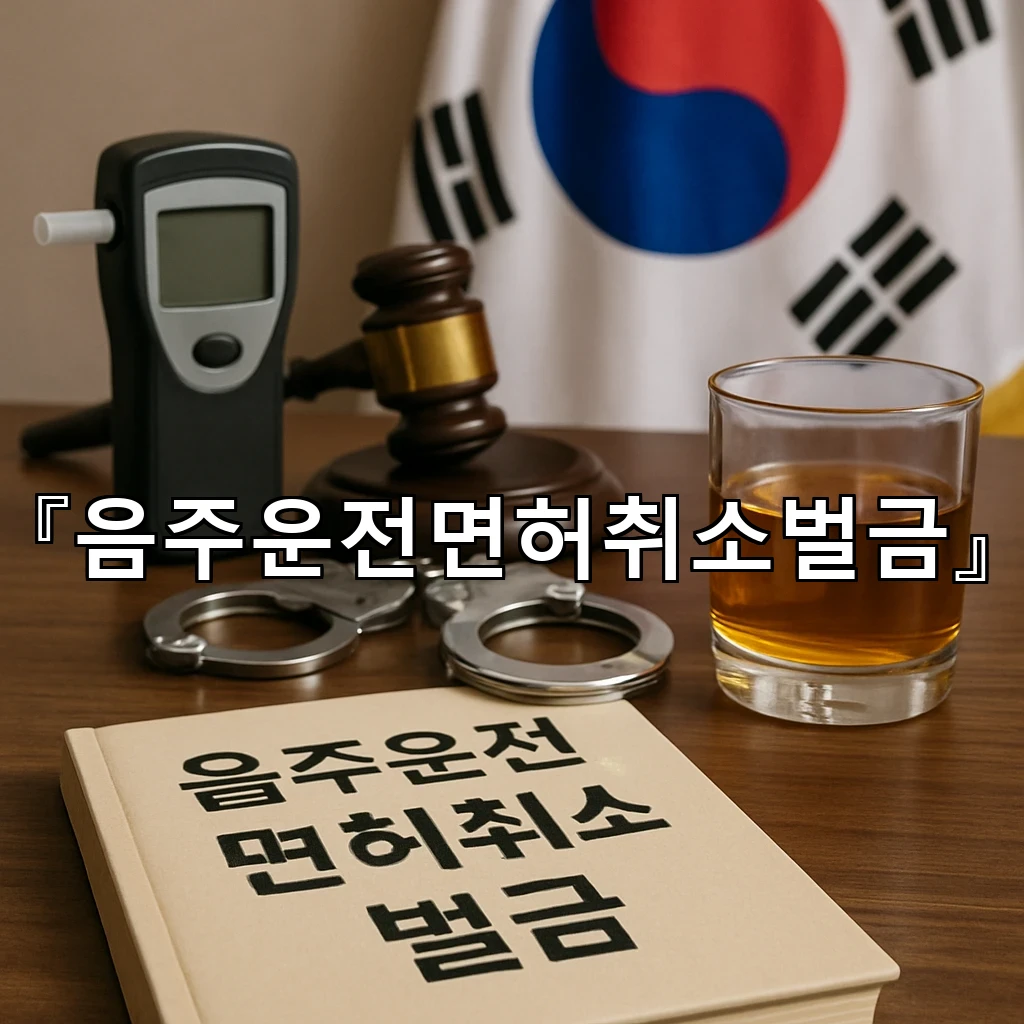 음주운전면허취소벌금 낯선 통보 뒤 흔들리는 마음 다잡는 대화법