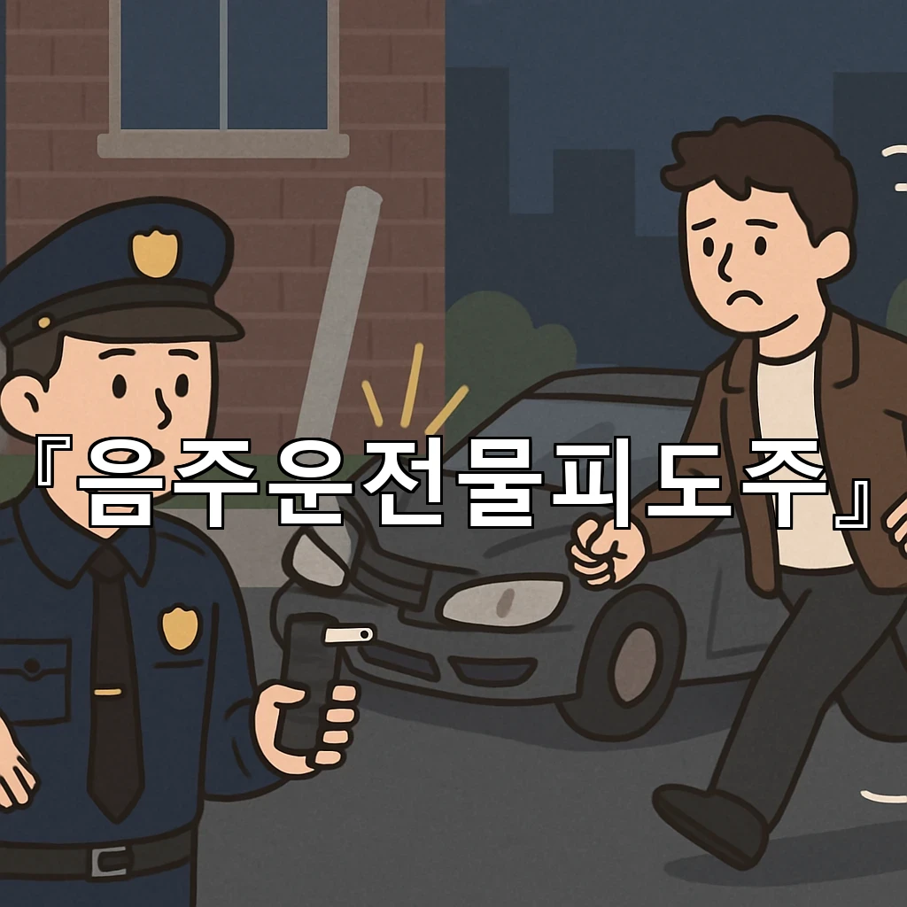 음주운전물피도주 초기 상황을 정리하는 기억의 실마리 모음집