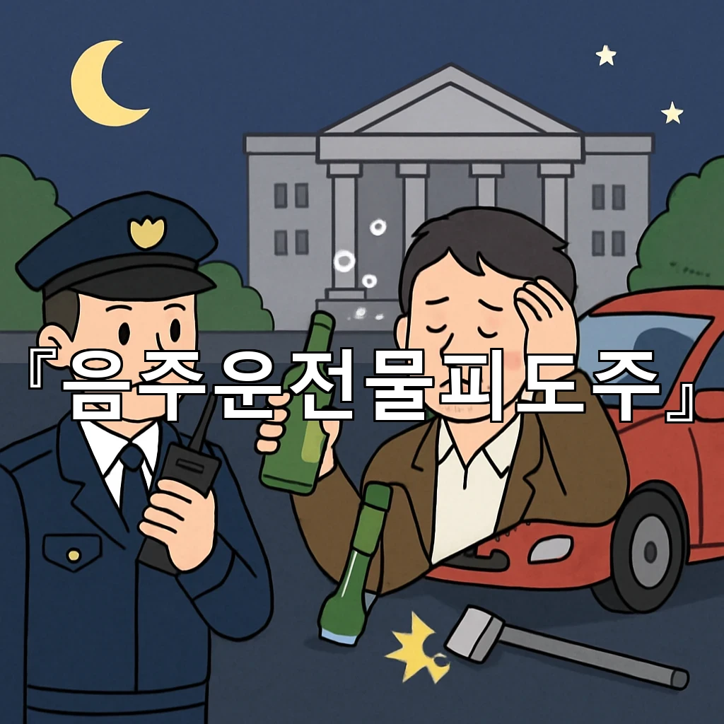 음주운전물피도주 상황을 마주한 뒤 마음을 가다듬는 첫 문장들