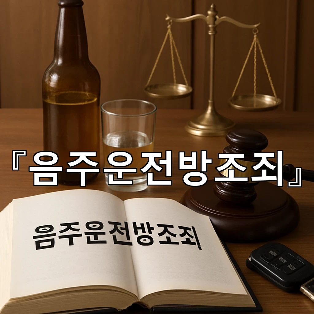 음주운전방조죄 판단이 흔들리는 장면들을 차분히 풀어보는 이야기
