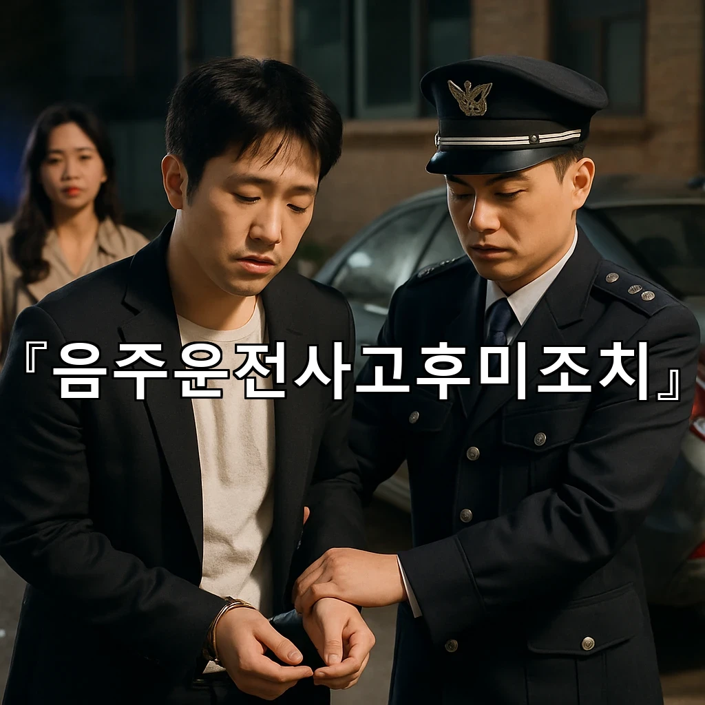 음주운전사고후미조치 지나간 밤의 공백을 메우는 일정 복원 방법