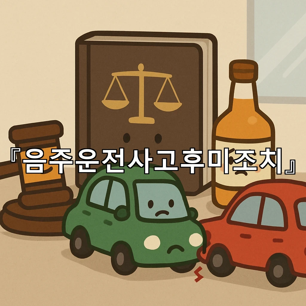 음주운전사고후미조치 뒤 어수선한 시간을 정리하는 현실적인 시선