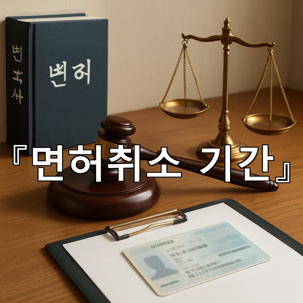 면허취소기간이 지나기 전 챙겨야 할 서류와 일정 점검표