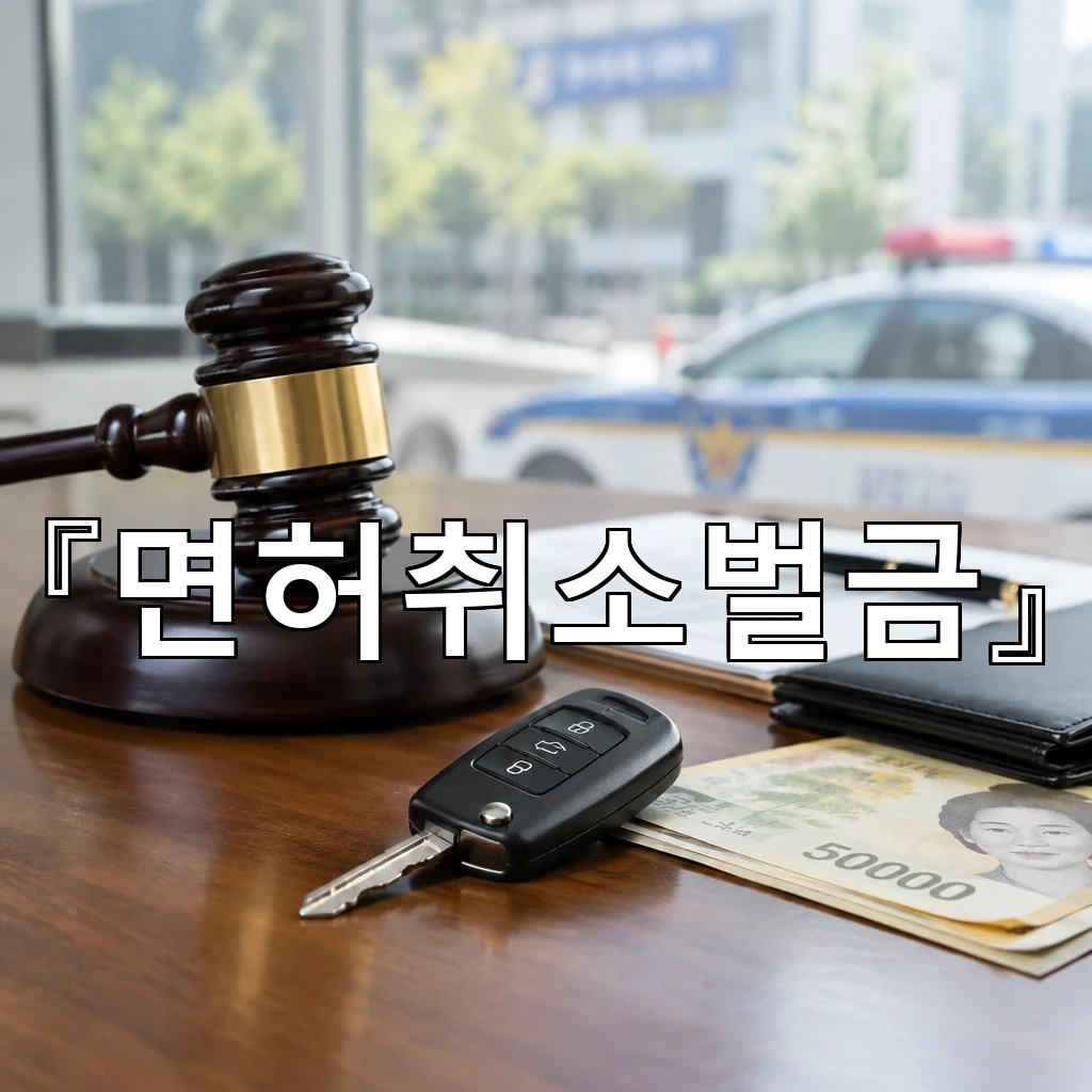 면허취소벌금 서류 한 장에서 갈리는 준비 순서와 확인법