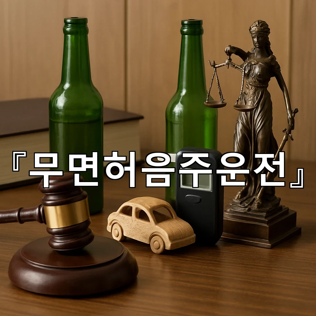 무면허음주운전 후 남은 하루를 정리하는 작은 메모의 힘과 순서