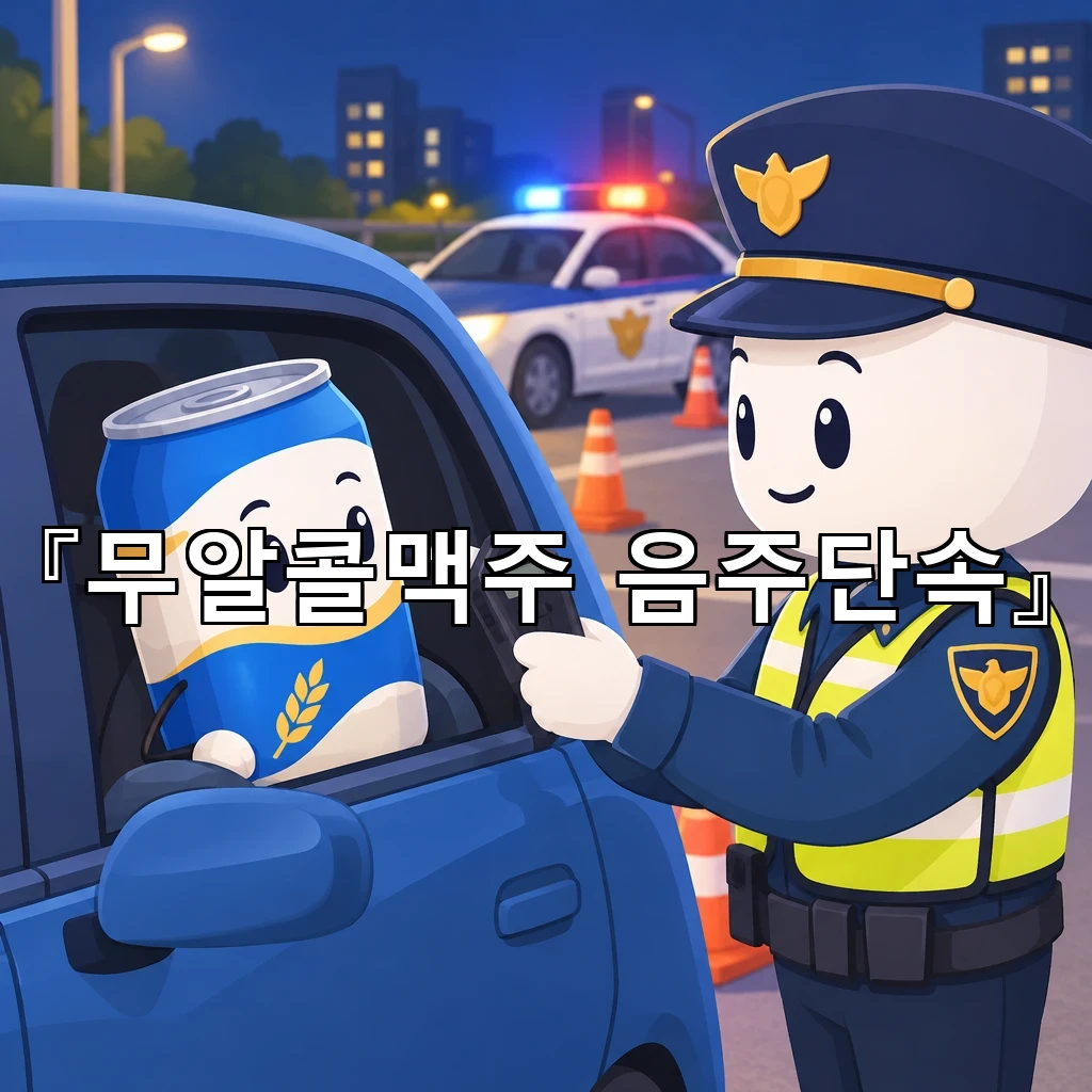 무알콜맥주음주단속 뒤 섞인 장면들 속에서 살피는 기록의 결