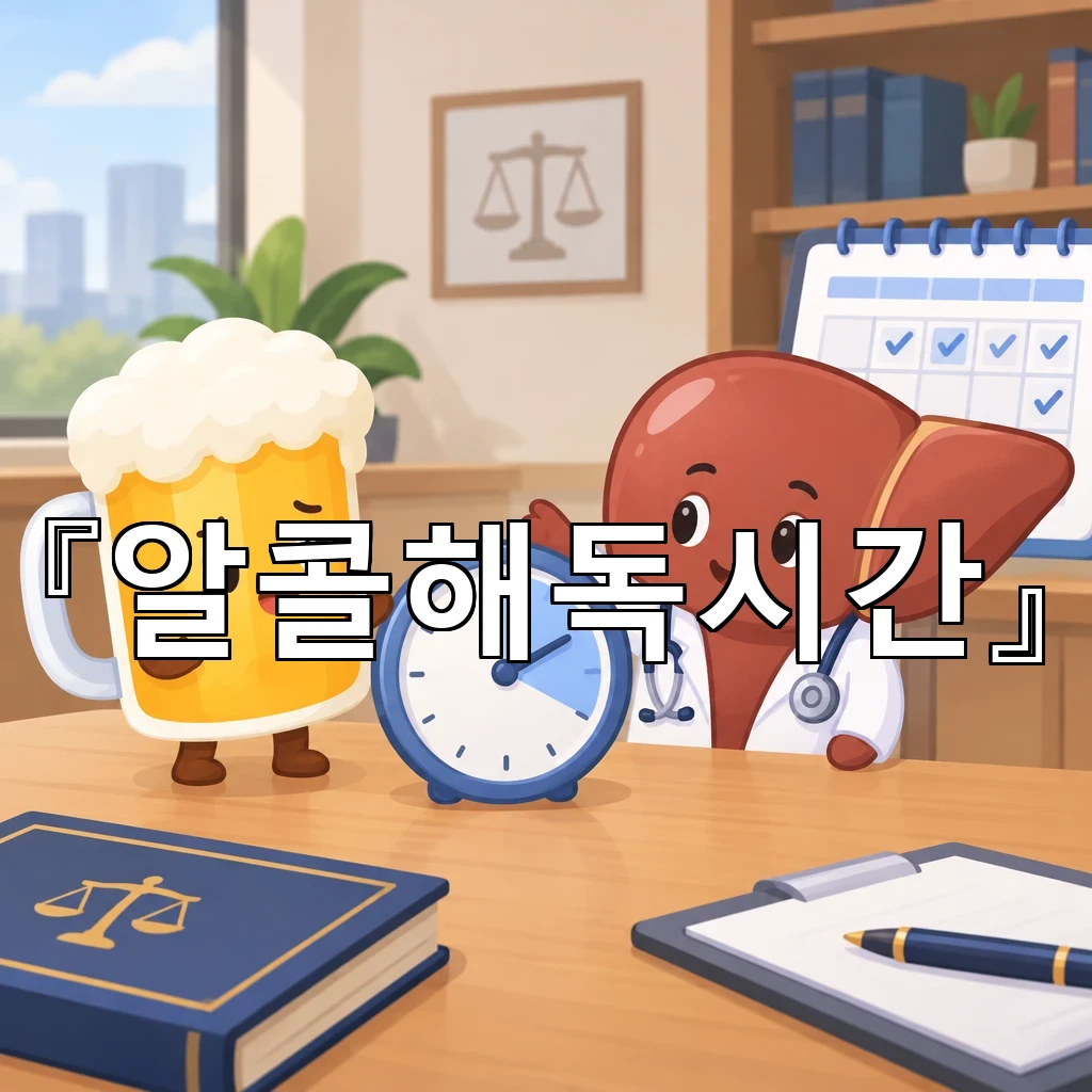 알콜해독시간 체내 분해 속도와 생활 패턴의 관계를 새로 읽기