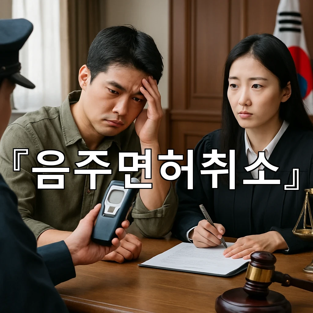 음주면허취소 결정 뒤 서류보다 먼저 챙길 생활 동선 점검표