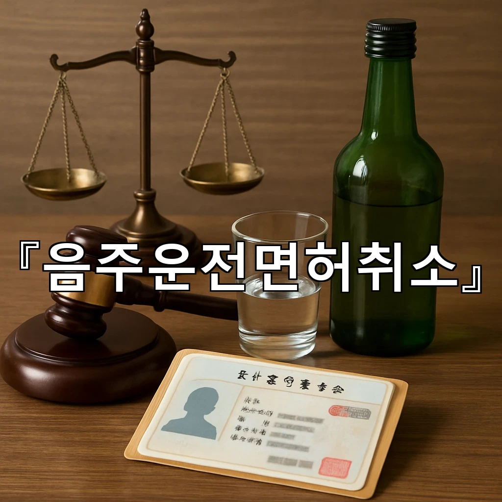음주운전면허취소 이후 일상 복귀를 위해 다시 세우는 생활 기준