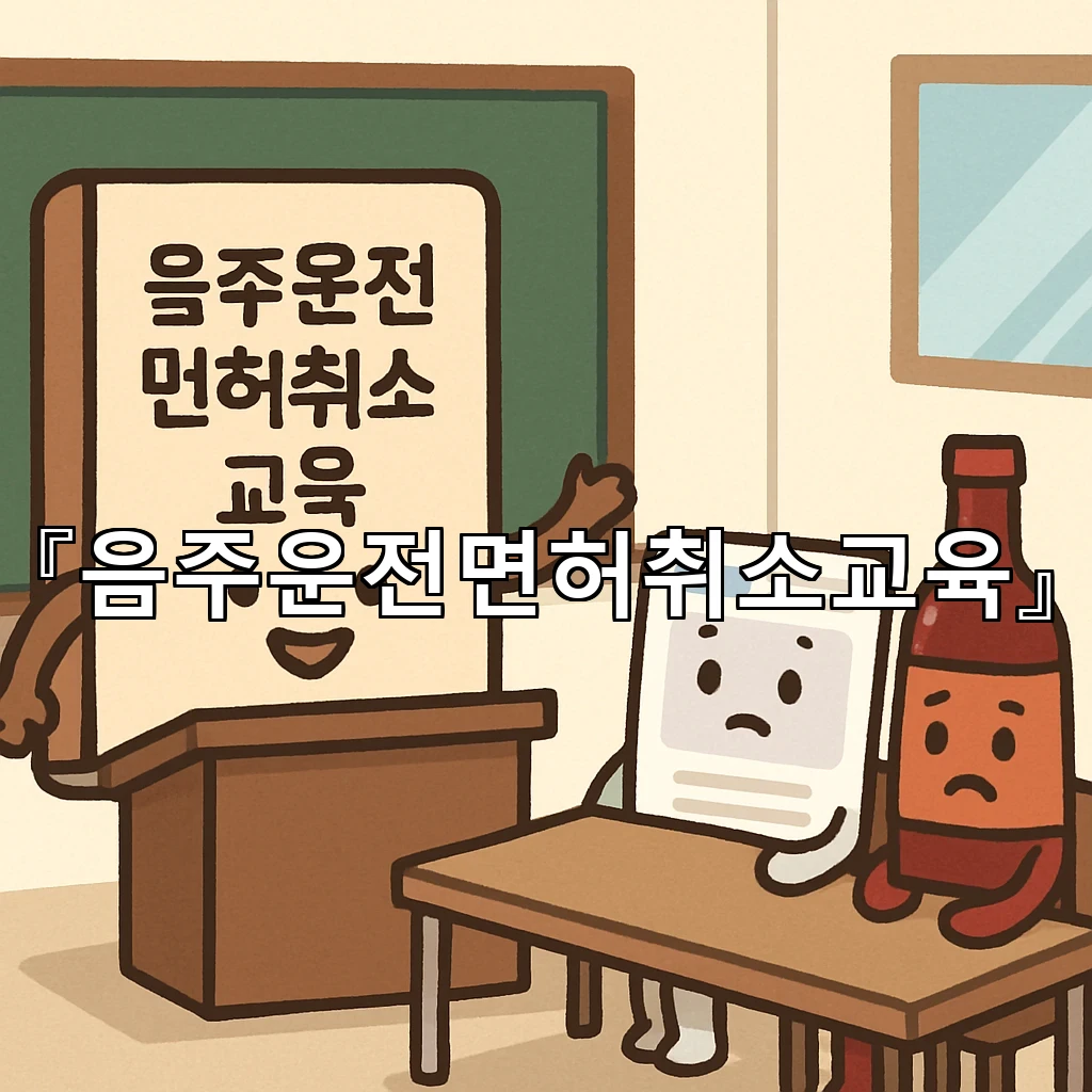 음주운전면허취소교육 기록을 따라가며 보는 진행의 숨은 맥락들