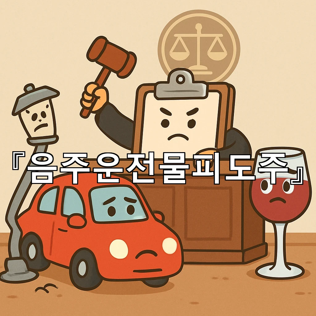 음주운전물피도주 갑작스런 침묵 뒤 정돈해야 할 마음의 순서들