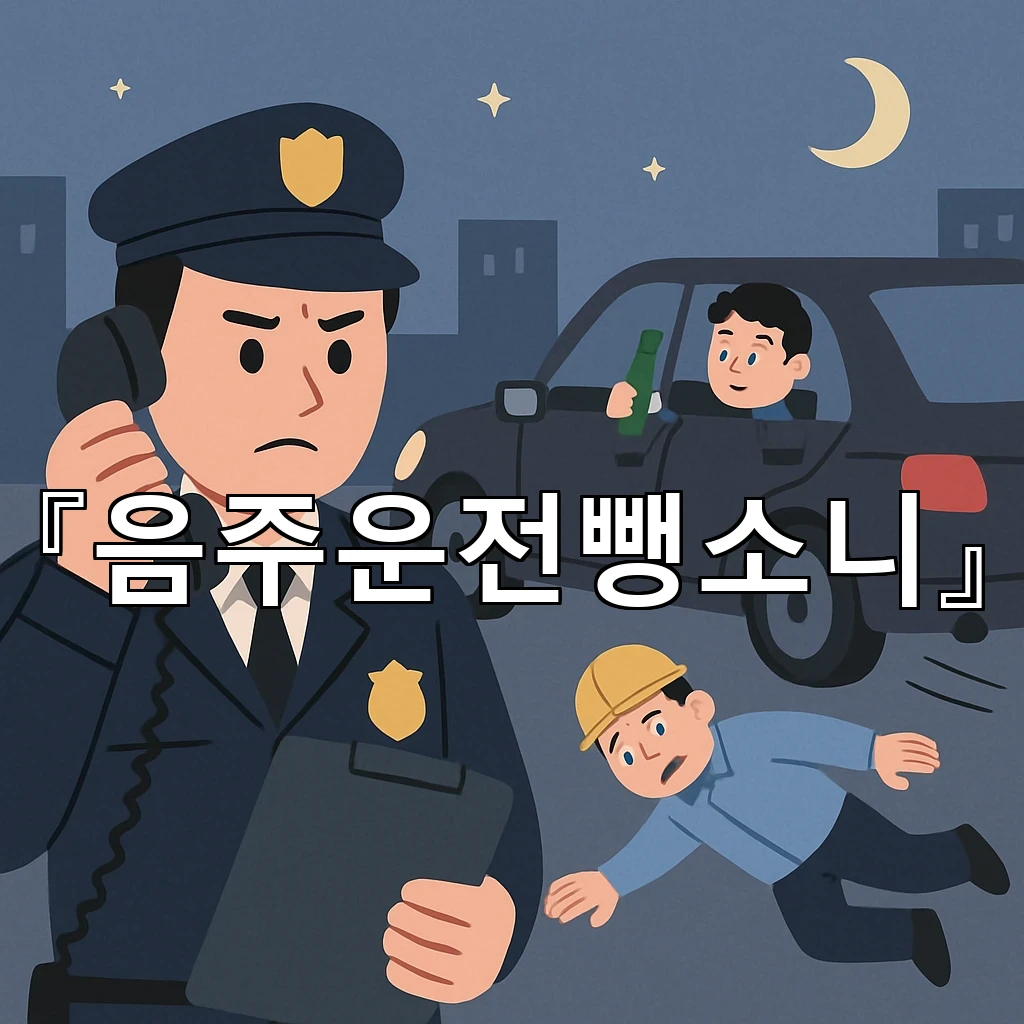 음주운전뺑소니 밤길 기억이 흐려진 뒤 확인할 장면의 순서