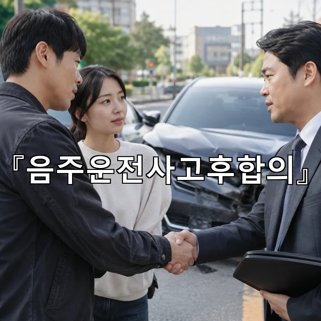 음주운전사고후합의 이후 손글씨 메모로 정리하는 하루의 마침표