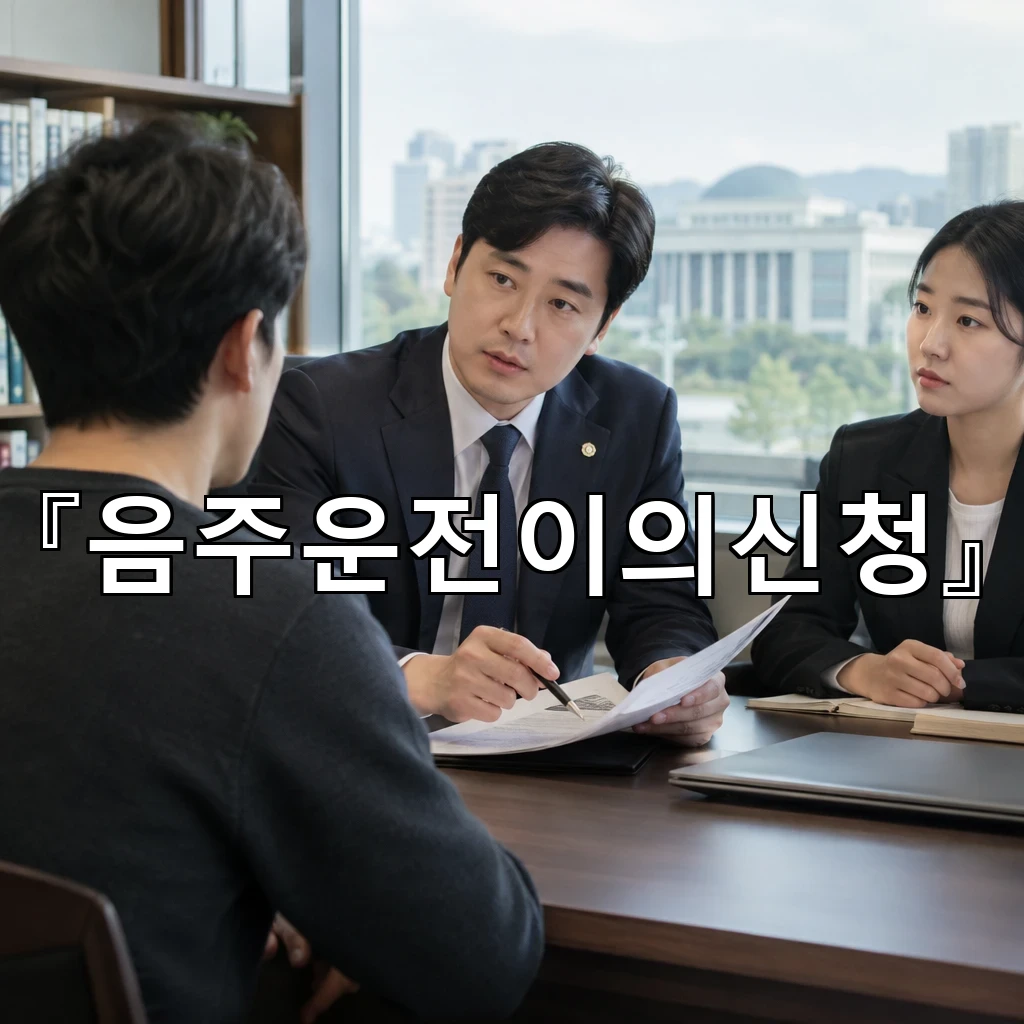 음주운전이의신청 흐름을 처음 접하는 이들을 위한 조용한 안내서