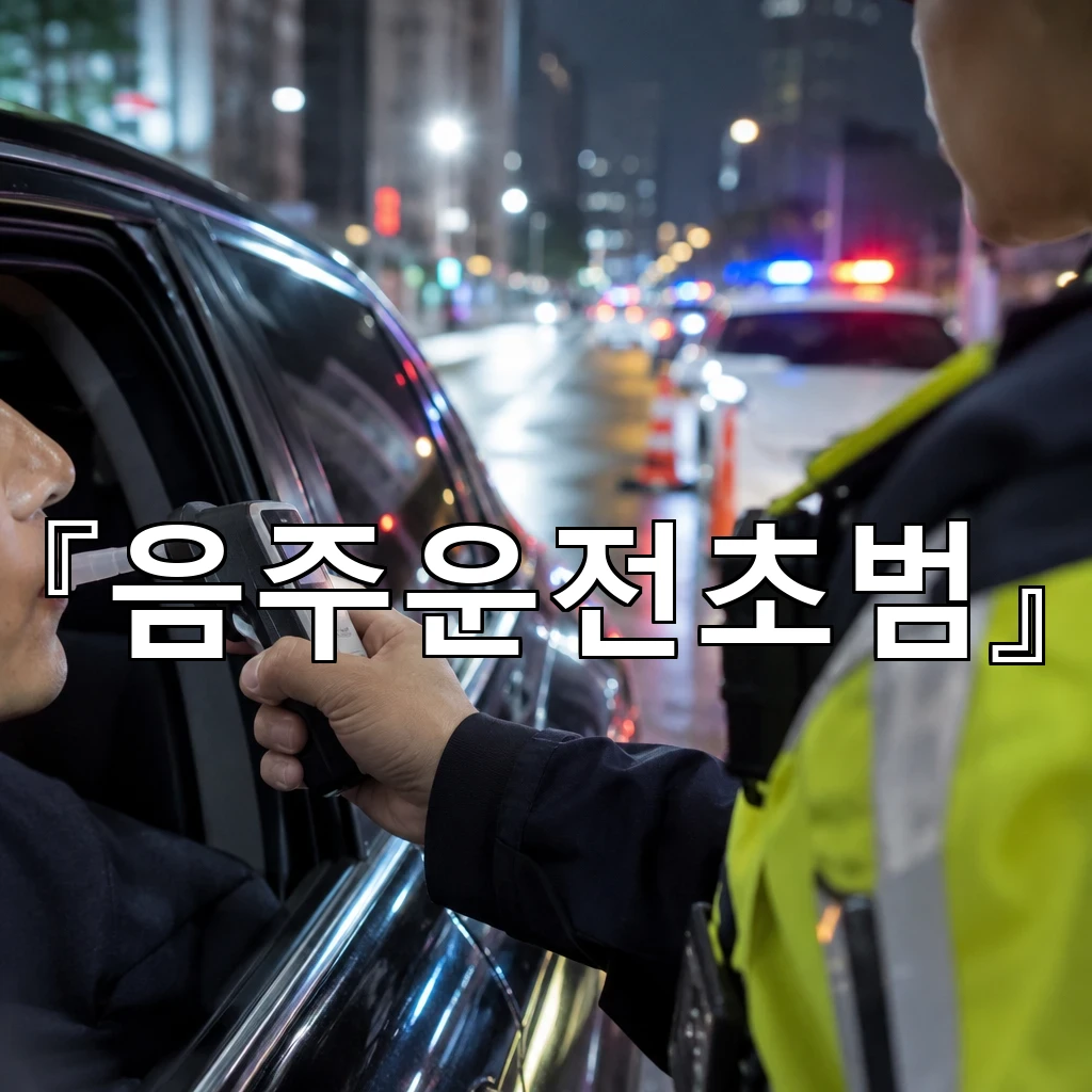 음주운전초범 사소해 보이던 선택이 이어지는 흐름을 읽는 시선