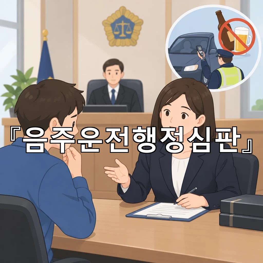 음주운전행정심판 첫 문장에 담을 사실 배열의 기준 찾기