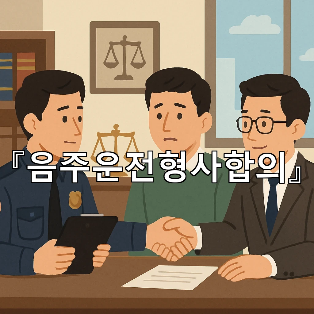 음주운전형사합의 말보다 앞서 정돈해야 할 배경과 쟁점의 구분선