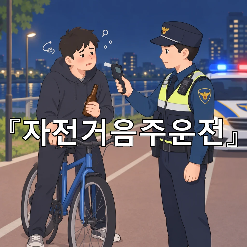 자전거음주운전 다음 날 기억이 흐릴 때 점검할 마음의 순서